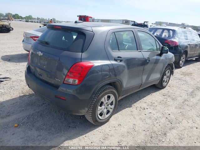 Aukcja sprzedaży 2016 Chevrolet Trax Ls, vin: 3GNCJKSB5GL254764, numer aukcji: 12622702