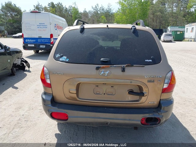 2003 Hyundai Santa Fe მანქანა იყიდება აუქციონზე, vin: KM8SC73D43U478289, აუქციონის ნომერი: 12622716