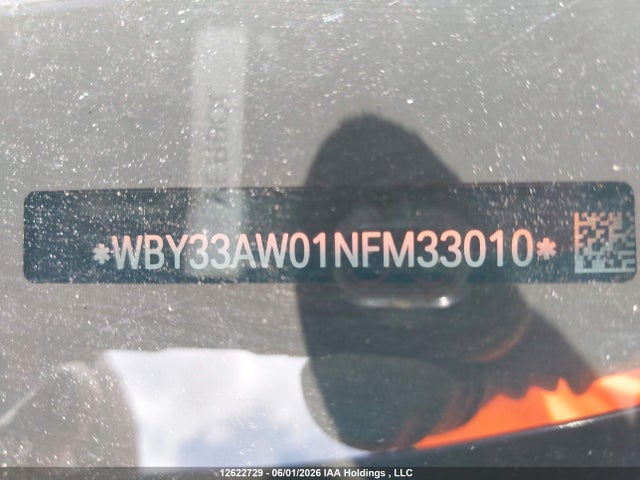 WBY33AW01NFM33010 BMW I4 M50