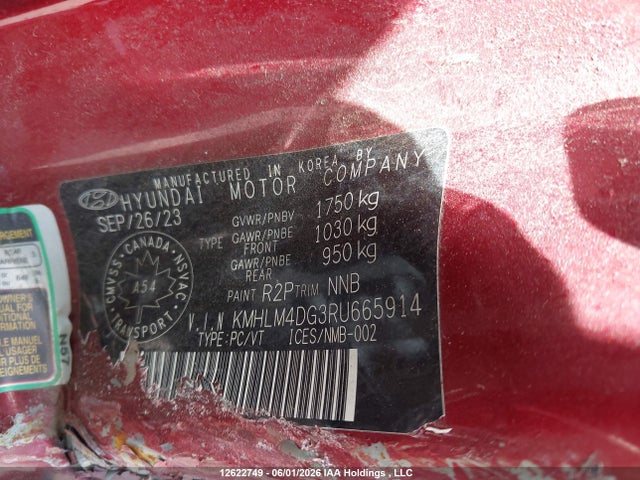 Продаж на аукціоні авто 2024 Hyundai Elantra Sel, vin: KMHLM4DG3RU665914, номер лоту: 12622749