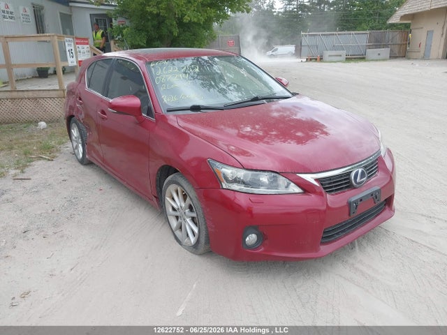 12622752 :رقم المزاد ، JTHKD5BH8C2087294 vin ، 2012 Lexus Ct مزاد بيع