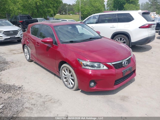 12622752 :رقم المزاد ، JTHKD5BH8C2087294 vin ، 2012 Lexus Ct مزاد بيع