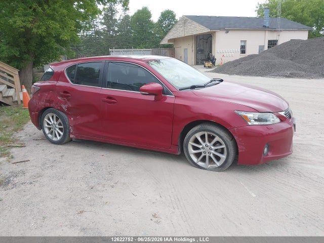 12622752 :رقم المزاد ، JTHKD5BH8C2087294 vin ، 2012 Lexus Ct مزاد بيع