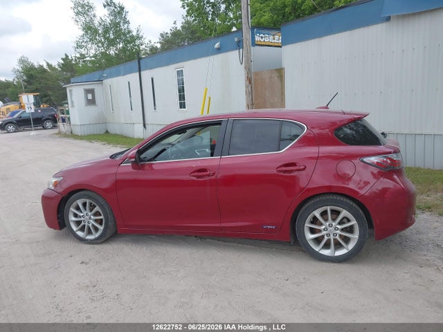 12622752 :رقم المزاد ، JTHKD5BH8C2087294 vin ، 2012 Lexus Ct مزاد بيع