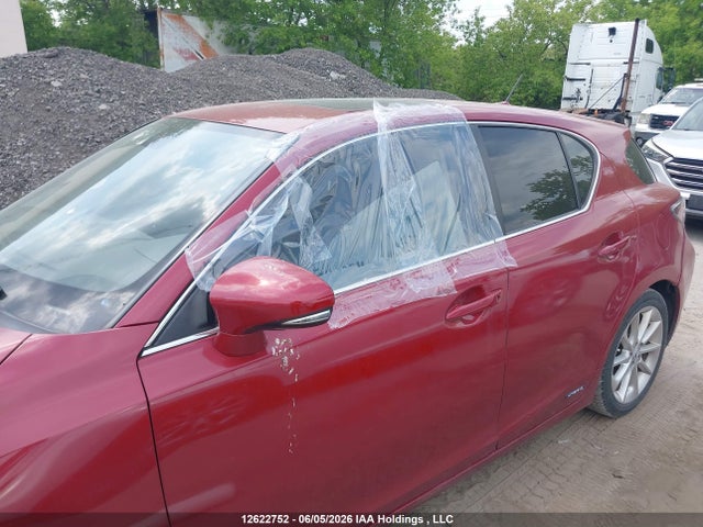 12622752 :رقم المزاد ، JTHKD5BH8C2087294 vin ، 2012 Lexus Ct مزاد بيع