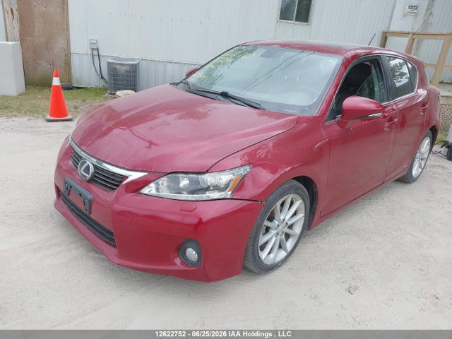 12622752 :رقم المزاد ، JTHKD5BH8C2087294 vin ، 2012 Lexus Ct مزاد بيع
