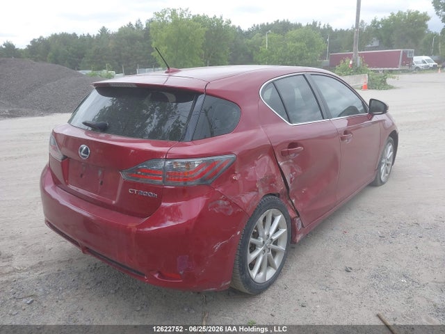 12622752 :رقم المزاد ، JTHKD5BH8C2087294 vin ، 2012 Lexus Ct مزاد بيع