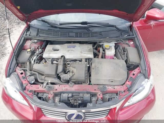 12622752 :رقم المزاد ، JTHKD5BH8C2087294 vin ، 2012 Lexus Ct مزاد بيع
