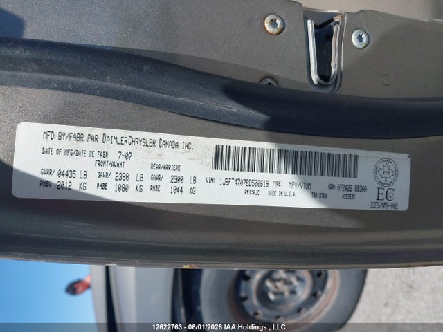 Продажа на аукционе авто 2008 Jeep Compass, vin: 1J8FT47078D500619, номер лота: 12622763