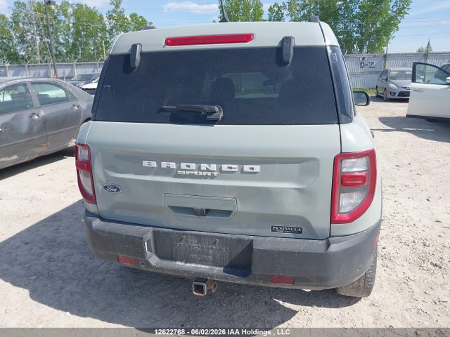 Продаж на аукціоні авто 2022 Ford Bronco Sport Big Bend, vin: 3FMCR9B67NRD64136, номер лоту: 12622768