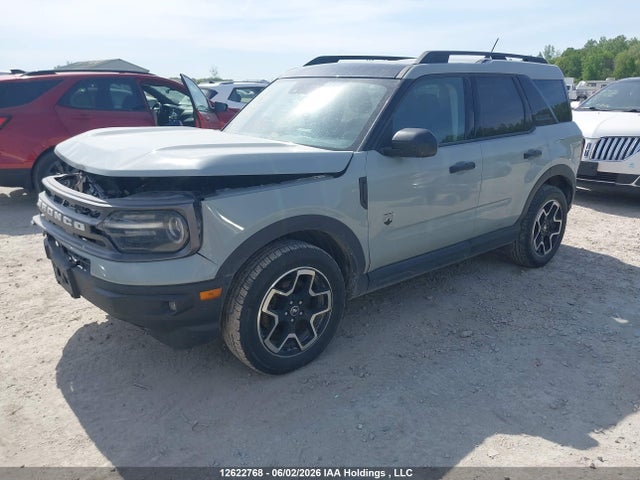 Продаж на аукціоні авто 2022 Ford Bronco Sport Big Bend, vin: 3FMCR9B67NRD64136, номер лоту: 12622768