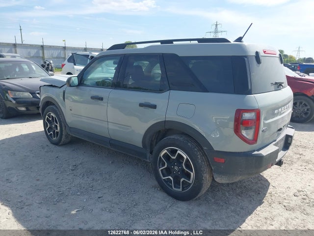 Продаж на аукціоні авто 2022 Ford Bronco Sport Big Bend, vin: 3FMCR9B67NRD64136, номер лоту: 12622768