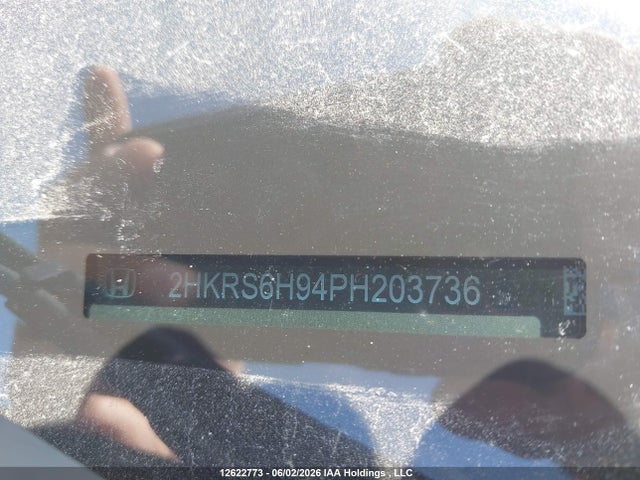 2023 Honda Cr-v Sport Touring მანქანა იყიდება აუქციონზე, vin: 2HKRS6H94PH203736, აუქციონის ნომერი: 12622773