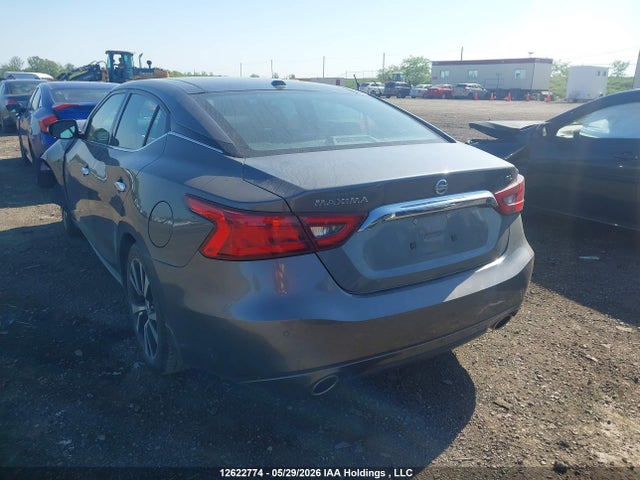 Продажа на аукционе авто 2017 Nissan Maxima Platinum/s/sl/sr/sv, vin: 1N4AA6AP0HC391778, номер лота: 12622774