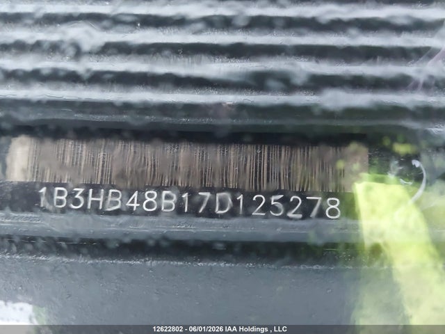 Продаж на аукціоні авто 2007 Dodge Caliber Sxt, vin: 1B3HB48B17D125278, номер лоту: 12622802