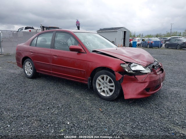 12622808 :رقم المزاد ، 2HGES16645H019558 vin ، 2005 Honda Civic Lx-g مزاد بيع