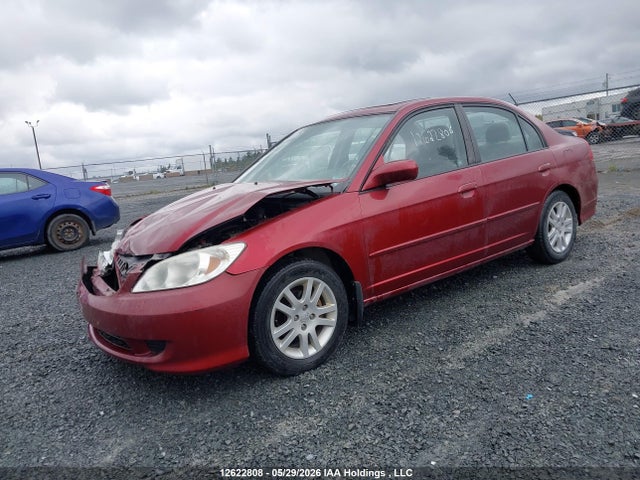 2005 Honda Civic Lx-g მანქანა იყიდება აუქციონზე, vin: 2HGES16645H019558, აუქციონის ნომერი: 12622808