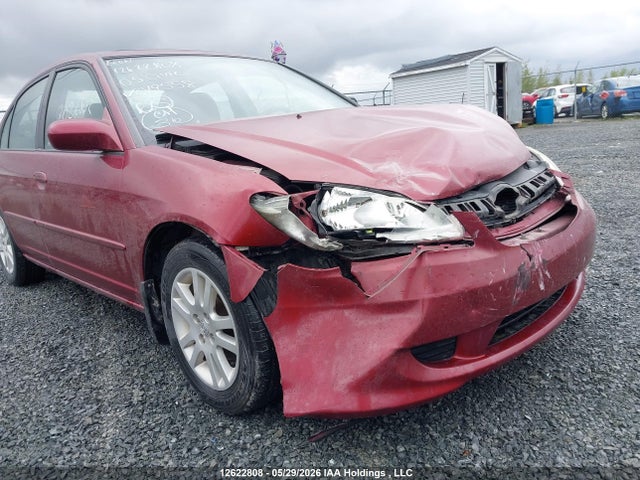 2005 Honda Civic Lx-g მანქანა იყიდება აუქციონზე, vin: 2HGES16645H019558, აუქციონის ნომერი: 12622808