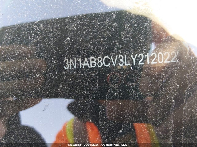 12622813 :رقم المزاد ، 3N1AB8CV3LY212022 vin ، 2020 Nissan Sentra Sv مزاد بيع