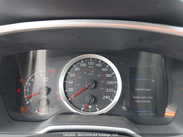 12622824 :رقم المزاد ، JTNK4RBE5K3011972 vin ، 2019 Toyota Corolla Se/xse مزاد بيع