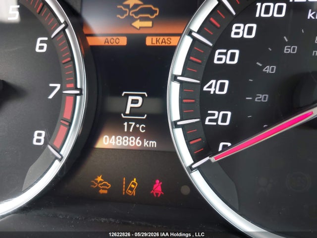 12622826 :رقم المزاد ، 19UUB1F81JA800348 vin ، 2018 Acura Tlx Elite مزاد بيع