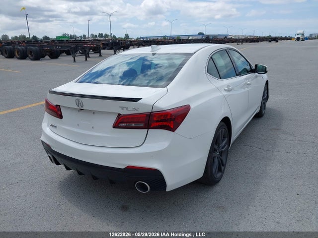 12622826 :رقم المزاد ، 19UUB1F81JA800348 vin ، 2018 Acura Tlx Elite مزاد بيع