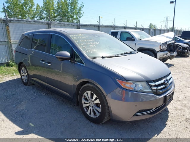 2014 Honda Odyssey Exl მანქანა იყიდება აუქციონზე, vin: 5FNRL5H66EB508681, აუქციონის ნომერი: 12622829