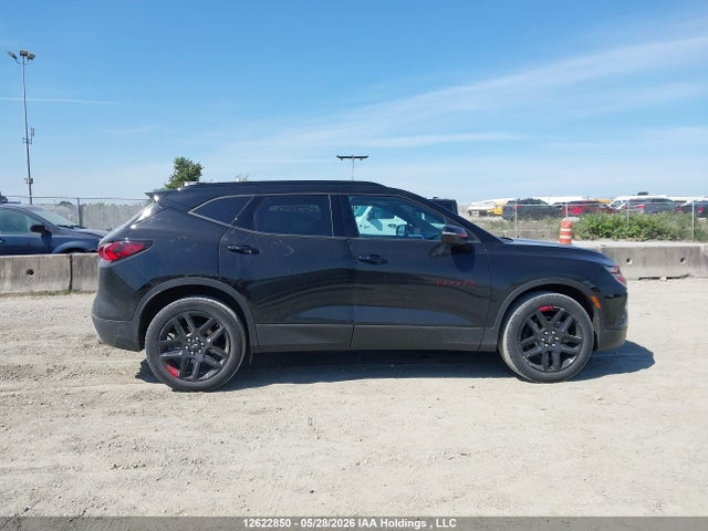 12622850 :رقم المزاد ، 3GNKBJRS8NS187153 vin ، 2022 Chevrolet Blazer 3lt مزاد بيع