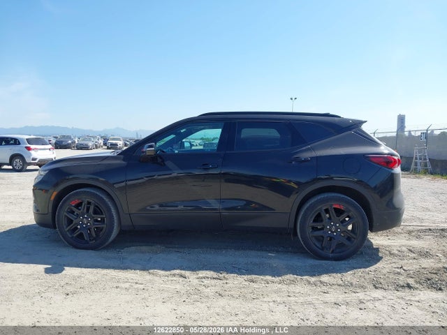 12622850 :رقم المزاد ، 3GNKBJRS8NS187153 vin ، 2022 Chevrolet Blazer 3lt مزاد بيع