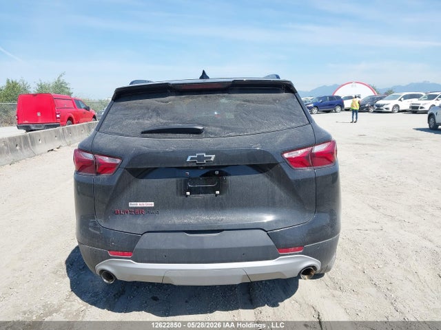 12622850 :رقم المزاد ، 3GNKBJRS8NS187153 vin ، 2022 Chevrolet Blazer 3lt مزاد بيع