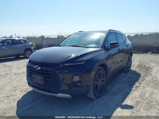 12622850 :رقم المزاد ، 3GNKBJRS8NS187153 vin ، 2022 Chevrolet Blazer 3lt مزاد بيع