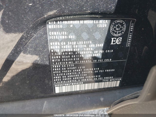 Volkswagen Tiguan 2026 3VVER7RM6TM050298 Image 9