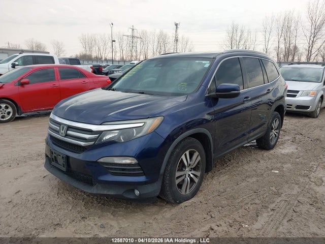 12587010 :رقم المزاد ، 5FNYF6H39GB502794 vin ، 2016 Honda Pilot Ex مزاد بيع