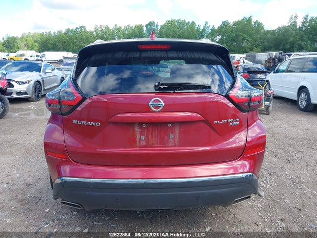 Aukcja sprzedaży 2020 Nissan Murano Platinum, vin: 5N1AZ2DS8LN165900, numer aukcji: 12622884