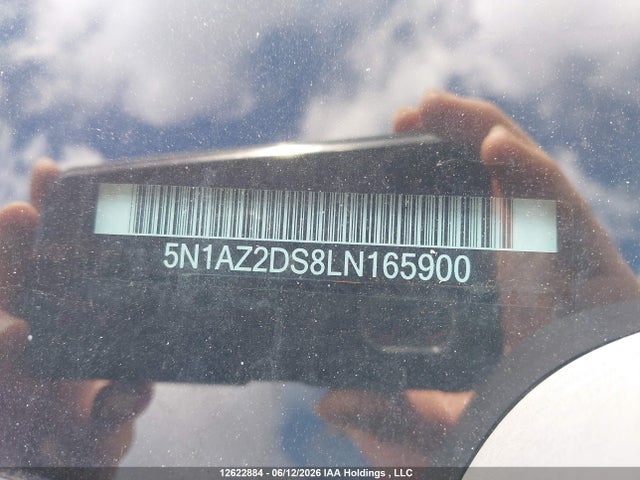 5N1AZ2DS8LN165900 Nissan Murano Platinum