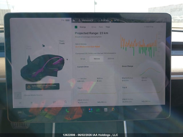 Tesla Model 3 Long Range/mid Range 2018 5YJ3E1EA2JF026592 Image 7