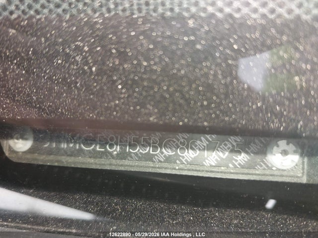 12622890 :رقم المزاد ، JHMGE8H55BC801795 vin ، 2011 Honda Fit Lx مزاد بيع