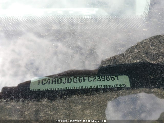 Aukcja sprzedaży 2015 Dodge Durango Limited, vin: 1C4RDJDG6FC239861, numer aukcji: 12618053