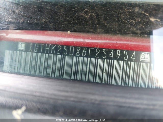 Продажа на аукционе авто 2006 Gmc Sierra 2500hd Sl/sle/slt, vin: 1GTHK23D86F234934, номер лота: 12622914