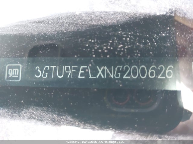 Aukcja sprzedaży 2022 Gmc Sierra 1500 Limited Denali, vin: 3GTU9FELXNG200626, numer aukcji: 12544212