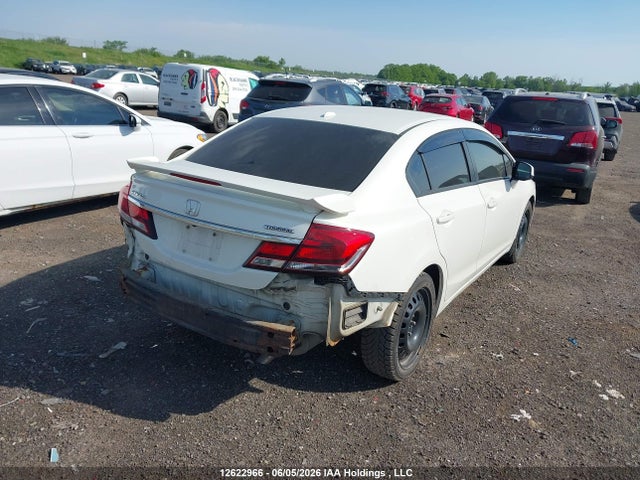 2013 Honda Civic Touring მანქანა იყიდება აუქციონზე, vin: 2HGFB2F73DH104506, აუქციონის ნომერი: 12622966