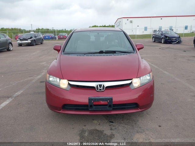 2006 Honda Civic Ex 4dr მანქანა იყიდება აუქციონზე, vin: 2HGFA16876H027129, აუქციონის ნომერი: 12622973