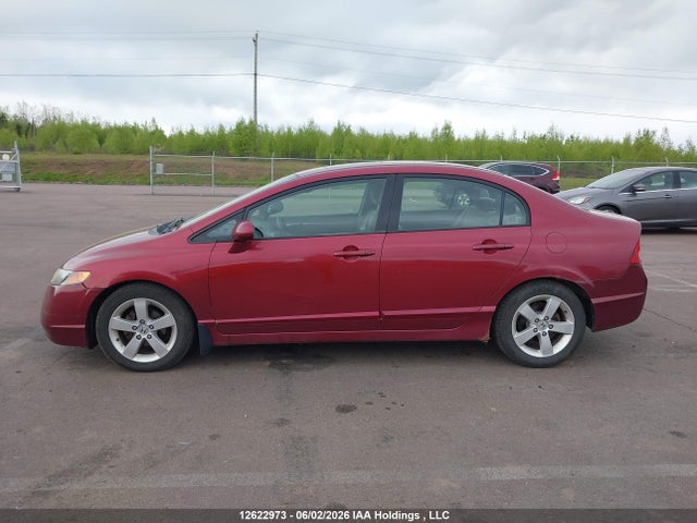 2006 Honda Civic Ex 4dr მანქანა იყიდება აუქციონზე, vin: 2HGFA16876H027129, აუქციონის ნომერი: 12622973