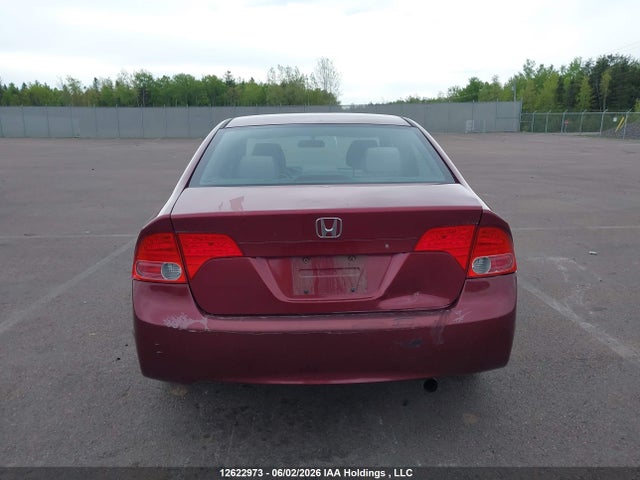 2006 Honda Civic Ex 4dr მანქანა იყიდება აუქციონზე, vin: 2HGFA16876H027129, აუქციონის ნომერი: 12622973
