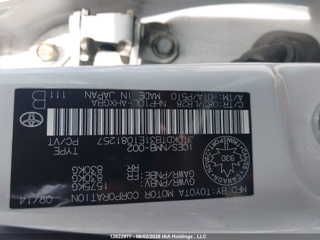 Toyota Prius C Technology 2014 JTDKDTB31E1081257 Image 9