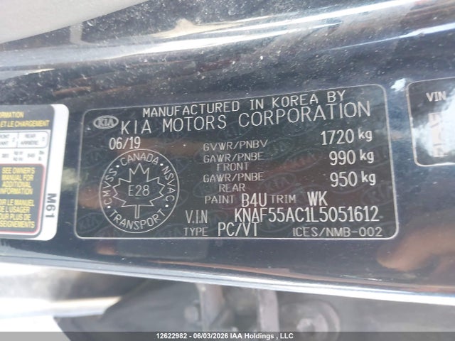 KIA FORTE EX 2020 KNAF55AC1L5051612 Image 9