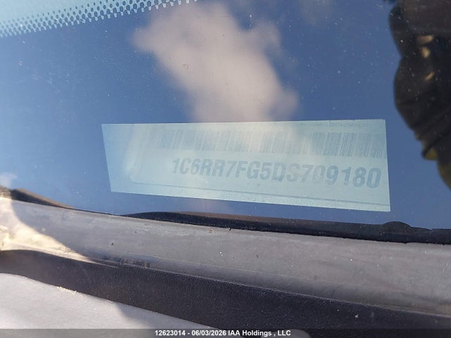 12623014 :رقم المزاد ، 1C6RR7FG5DS709180 vin ، 2013 Ram 1500 St مزاد بيع