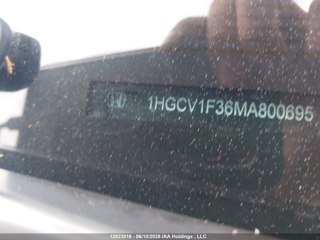 1HGCV1F36MA800695 Honda Accord Sport 1.5t