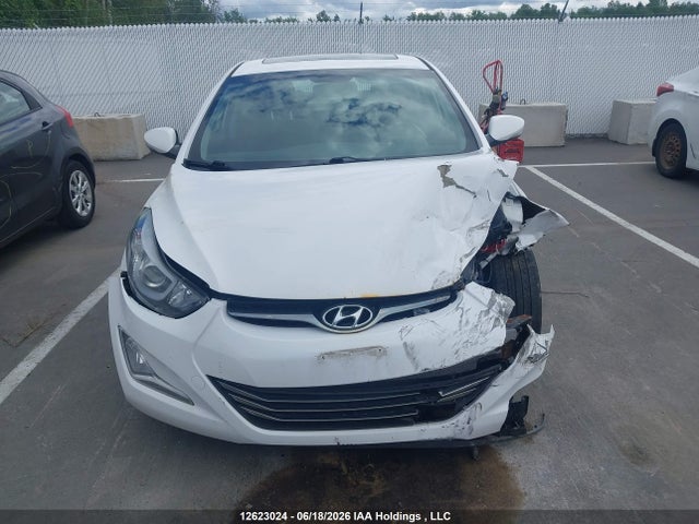 12623024 :رقم المزاد ، KMHDH4AH8GU484360 vin ، 2016 Hyundai Elantra Limited مزاد بيع