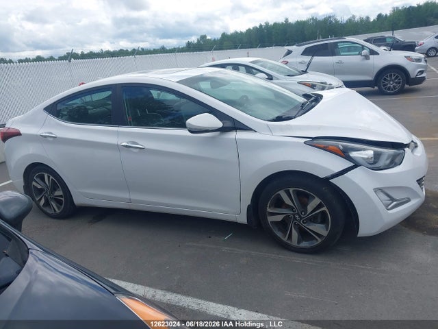 12623024 :رقم المزاد ، KMHDH4AH8GU484360 vin ، 2016 Hyundai Elantra Limited مزاد بيع